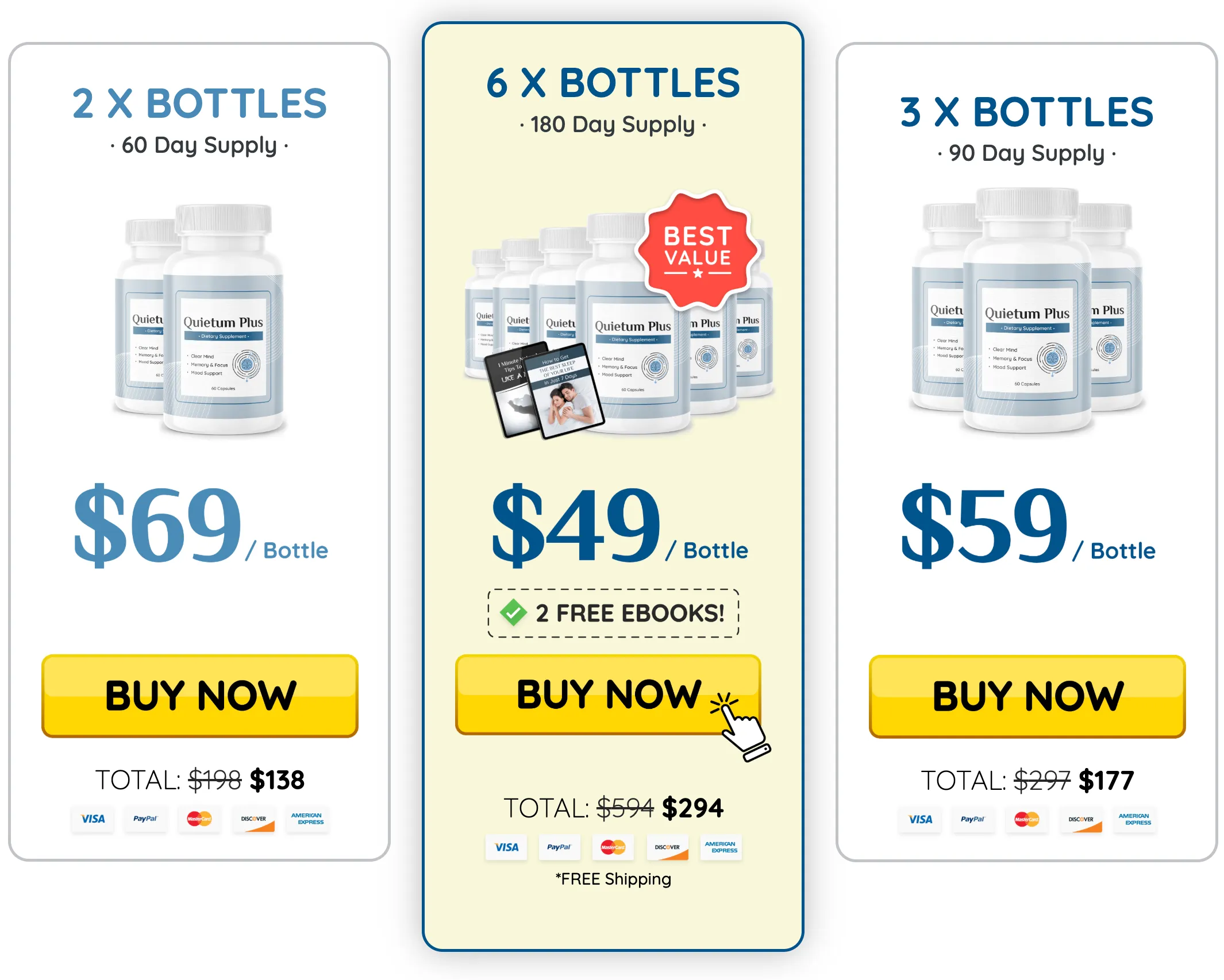 Quietum-Plus-Price-Table